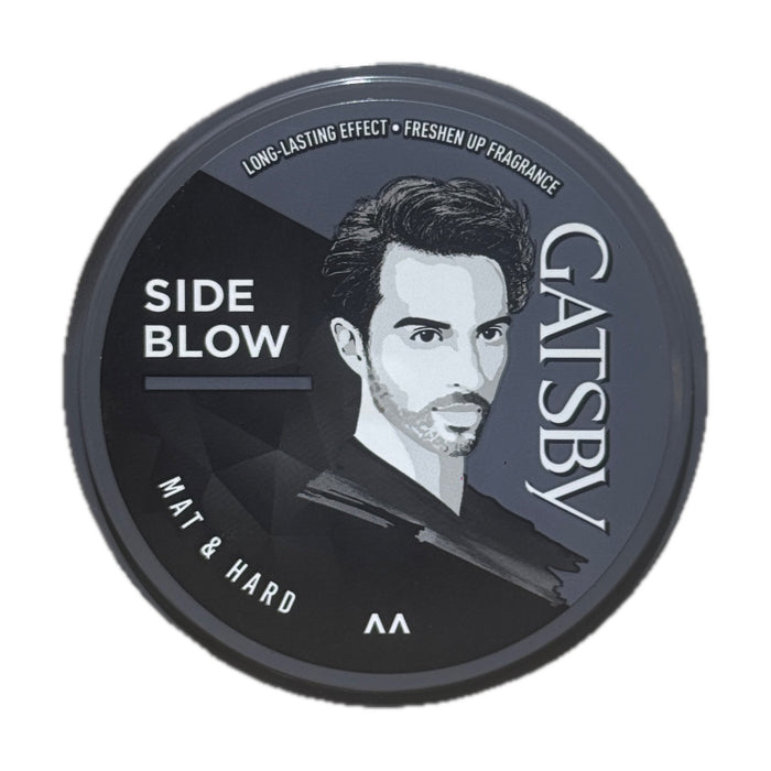 Gatsby 'Side Blow' Styling Wax (Matt & Hard) 75g