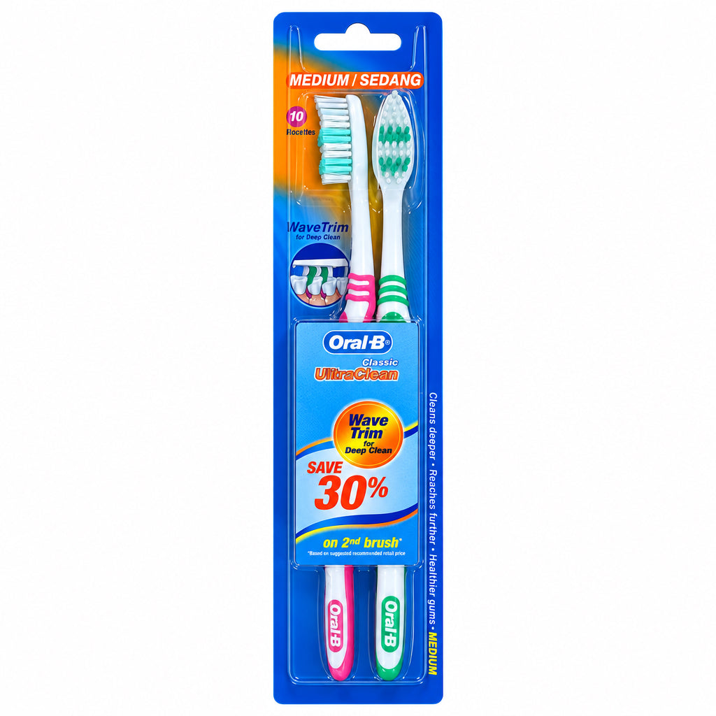 Oral-B Classic ultra clean Save 30% (Medium)