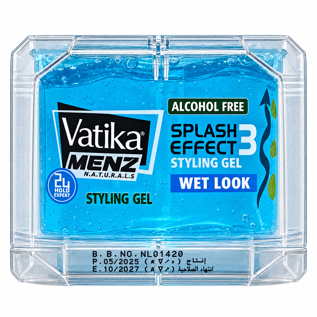 Vatika Menz Splash Effect Styling Gel (Wet Look) 250ml