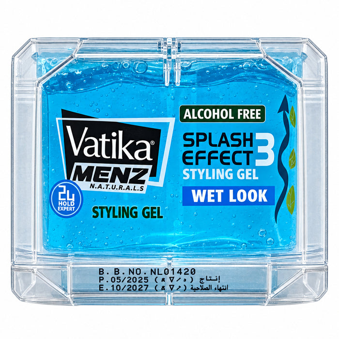Vatika Menz Splash Effect Styling Gel (Wet Look) 250ml