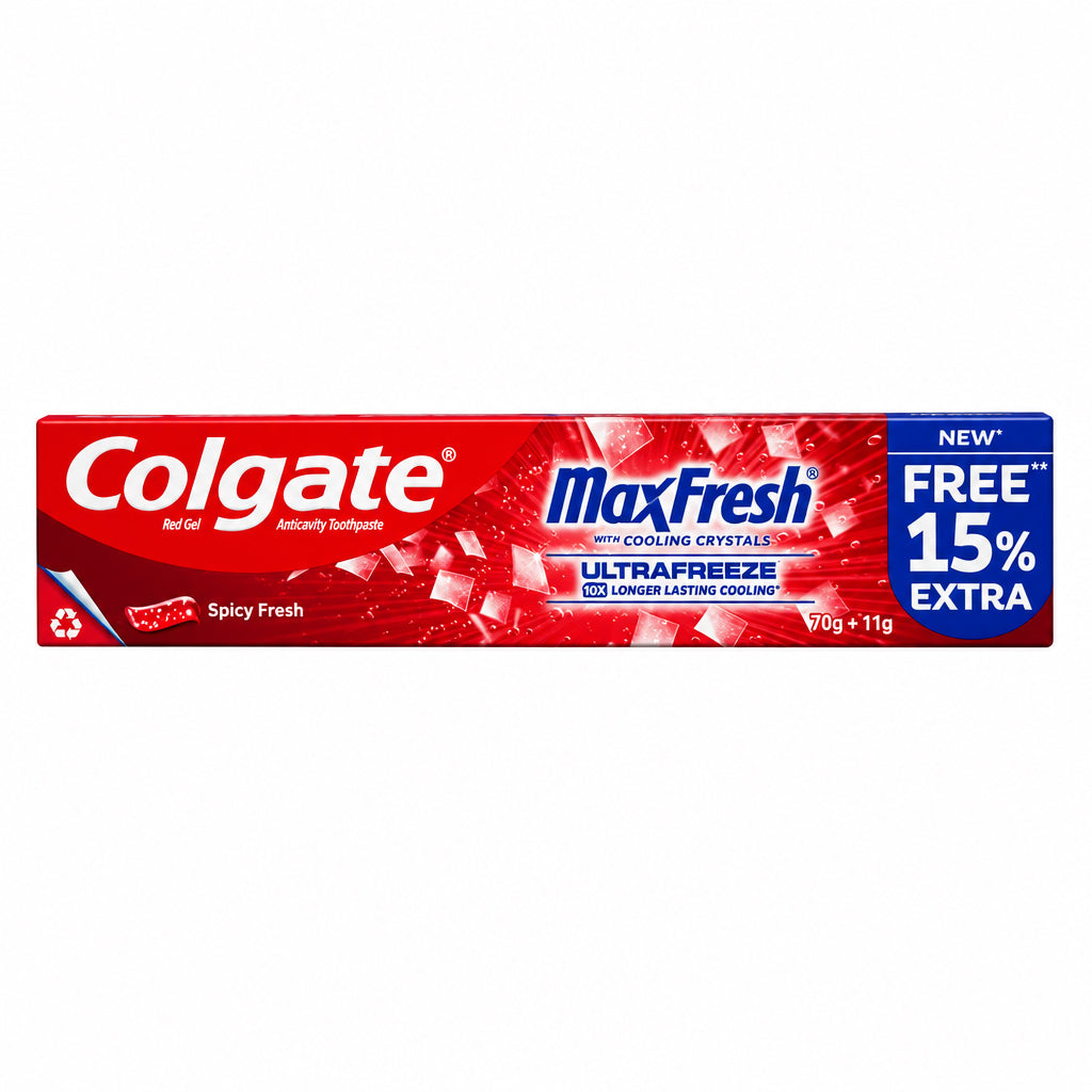 Colgate MaxFresh Spicy Fresh (15% Extra) 70g+11g