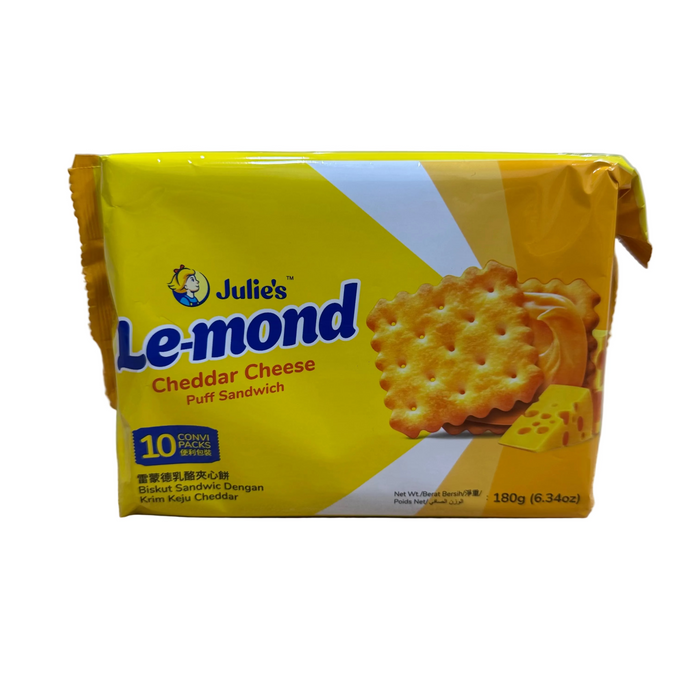 Julie’s le-mond cheddar cheese