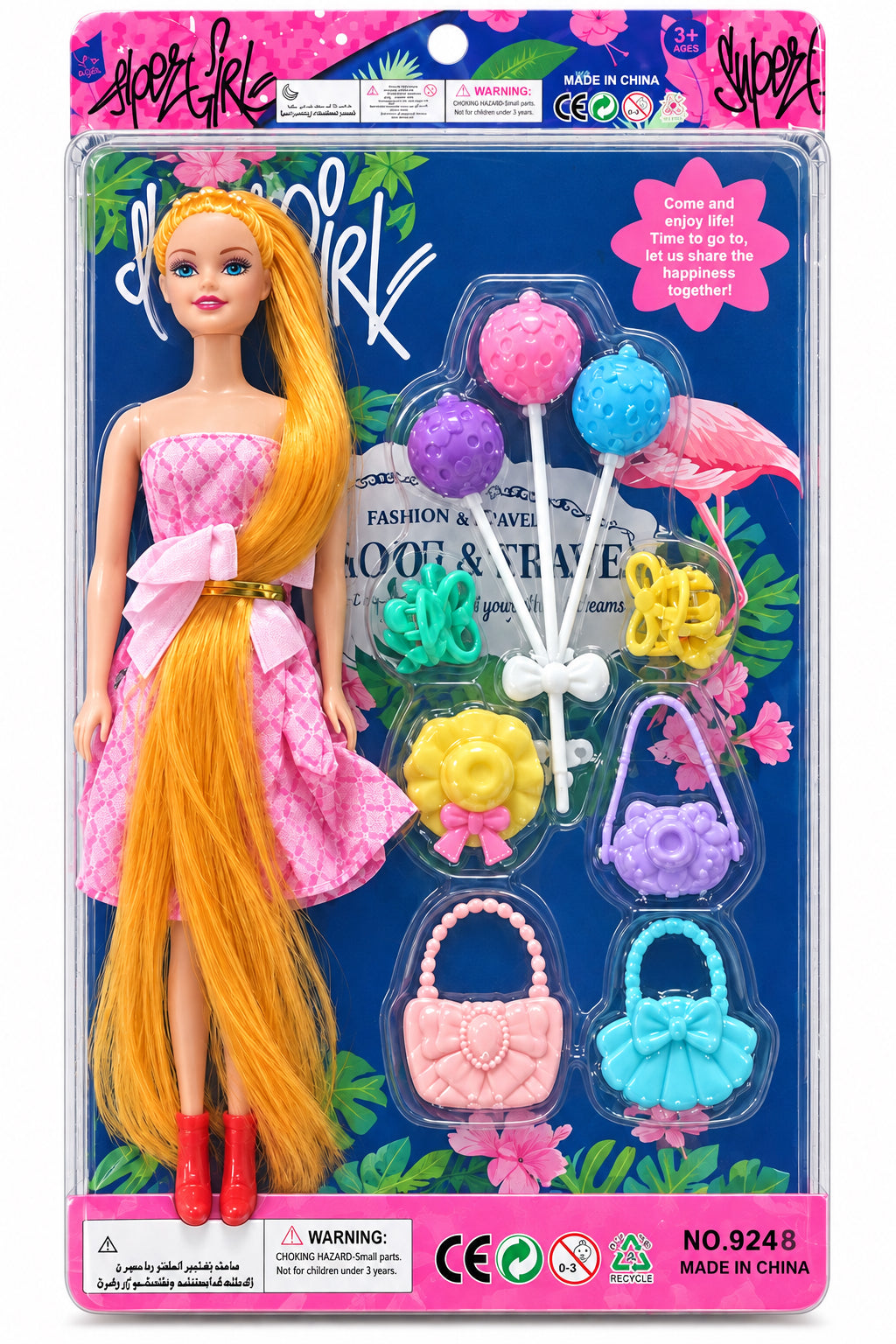 Barbie Doll Super Girl, No. 9248