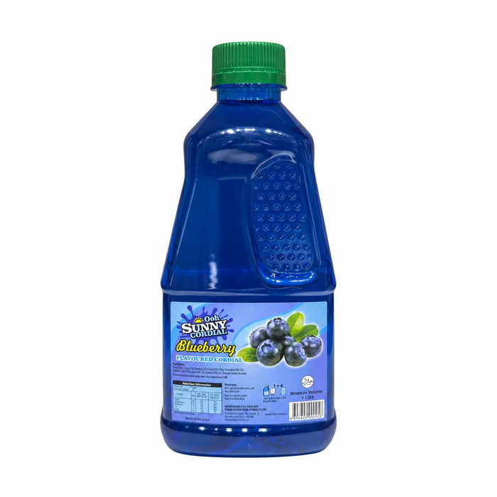 Sunny Cordial Juice (Blueberry) 1Liter
