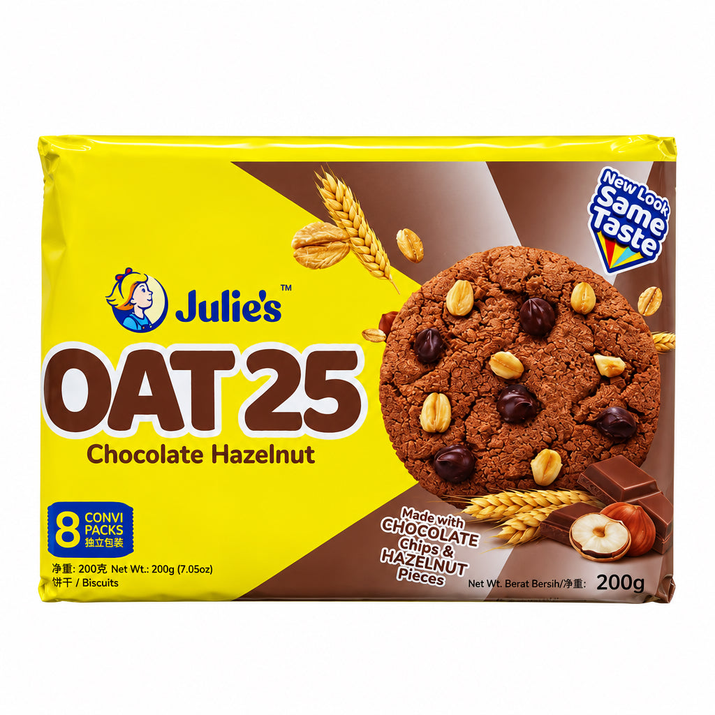 Julie’s OAT 25 (Chocolate Hazelnut) 200g