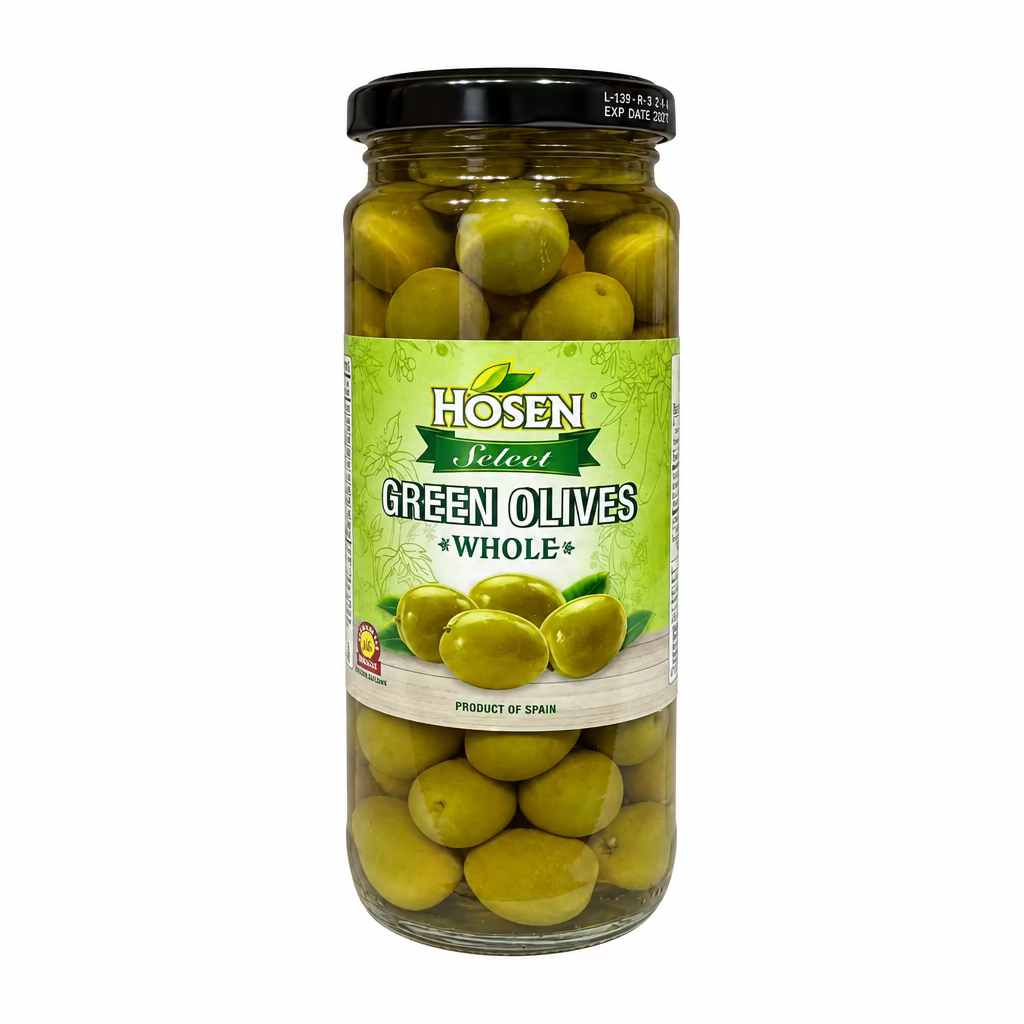 Hosen Green Olives 200g