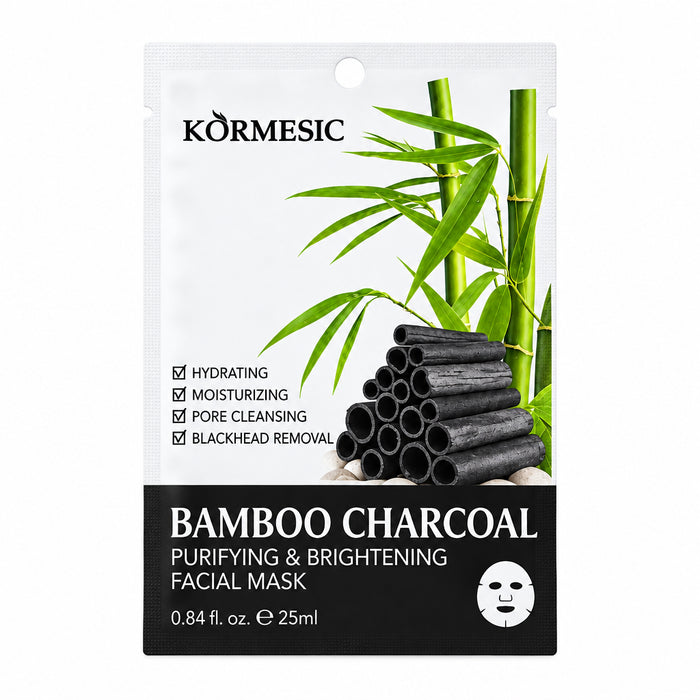 Kormesic Bamboo Charcoal Purifying & Brightening Facial Mask 25ml