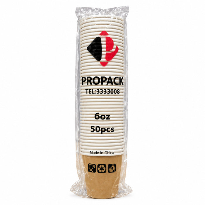 Propack 6oz 50pcs cups
