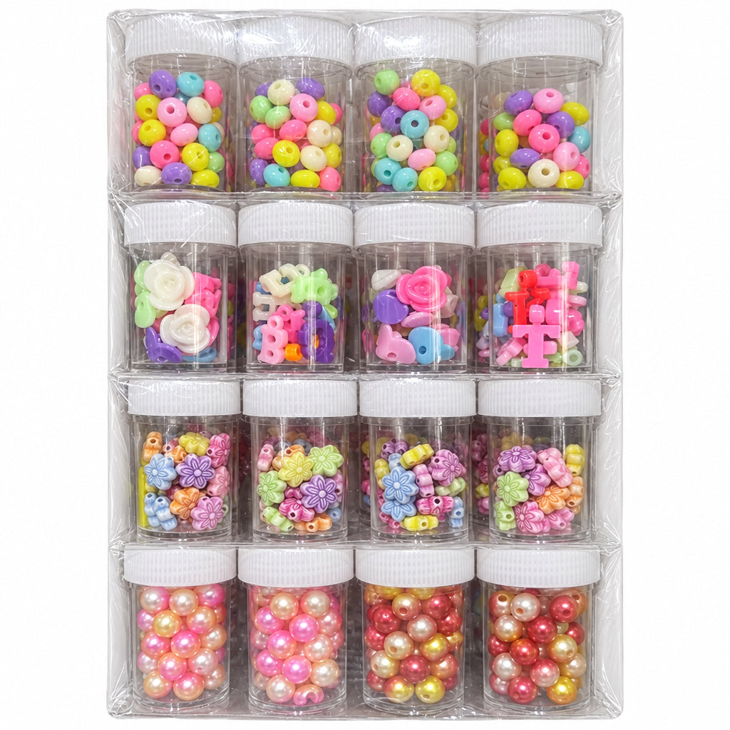 Beads in Plastic Bottle 5cm