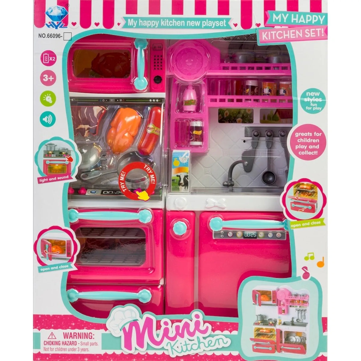 My Happy Kitchen Set - Mini Kitchen, No. 66096