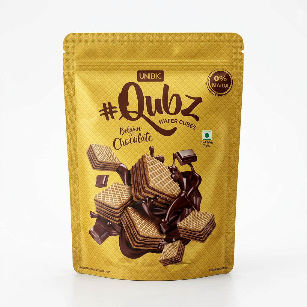 Unibic Qubz Chocolate Wafer 120 g