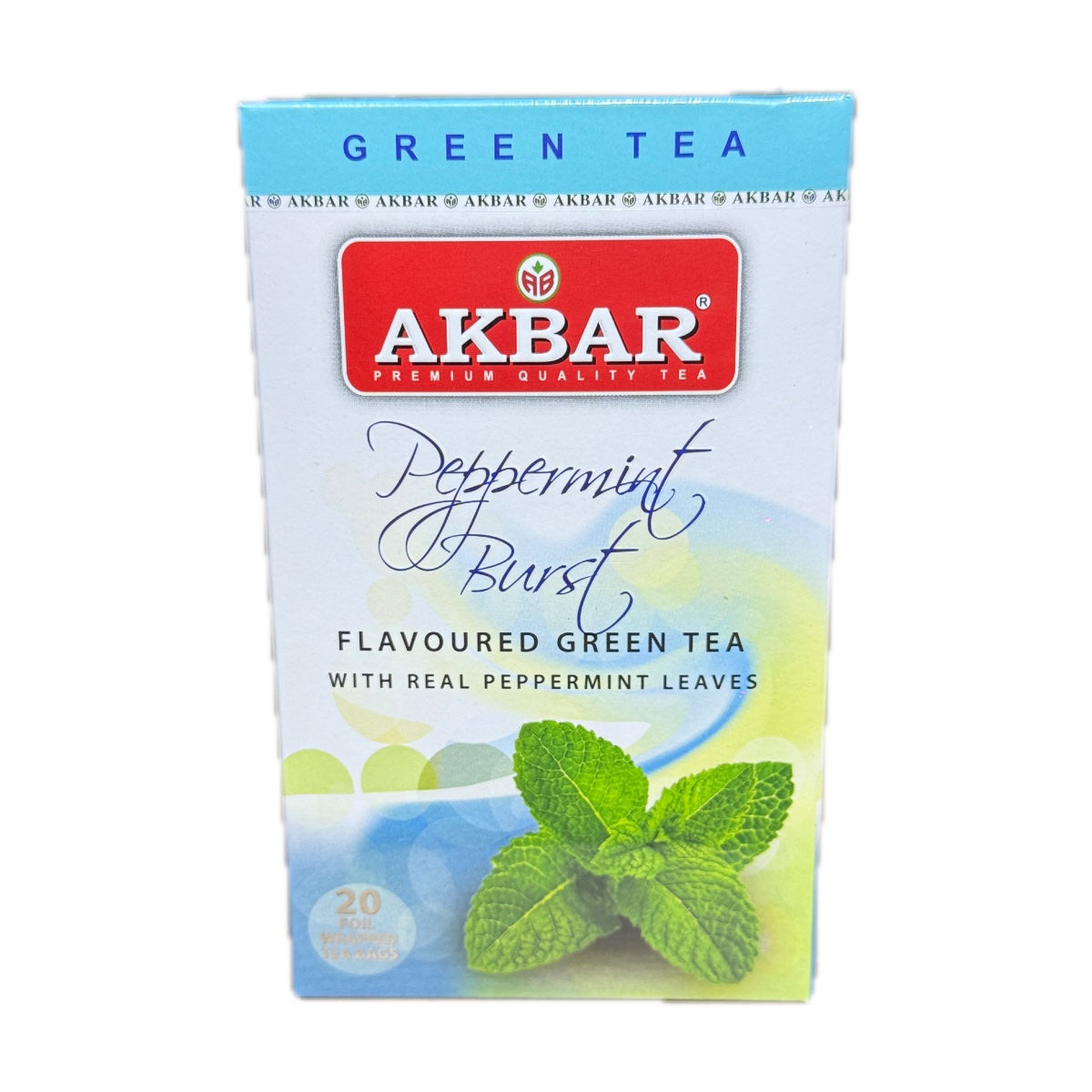 Akbar Flavored Green Tea - Peppermint