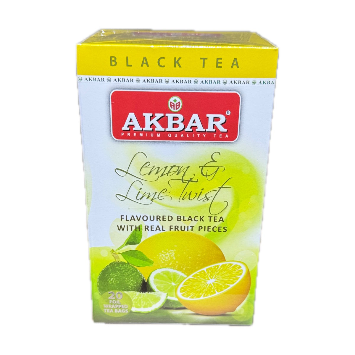 Akbar Flavored Black Tea - Lemon