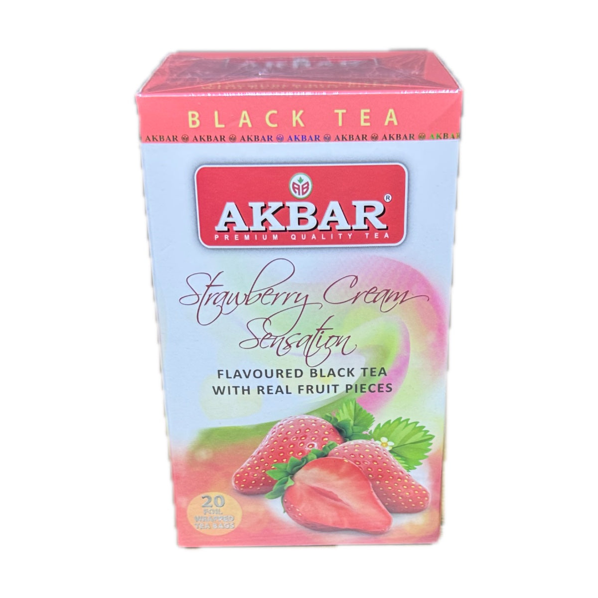 Akbar Flavored Black Tea - Strawberry