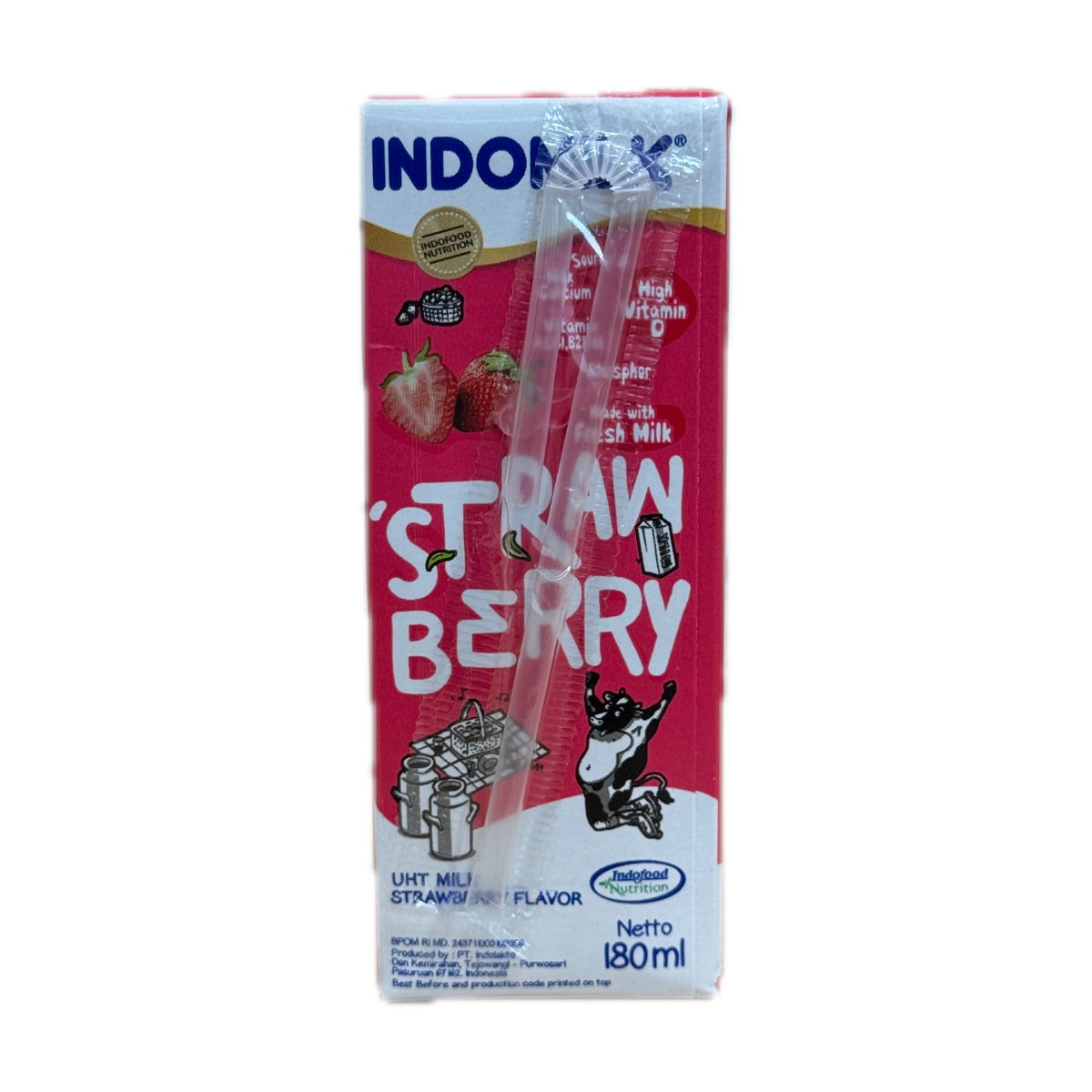 Indomilk Strawberry 180ml