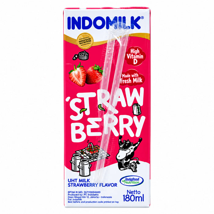 Indomilk Strawberry 180ml