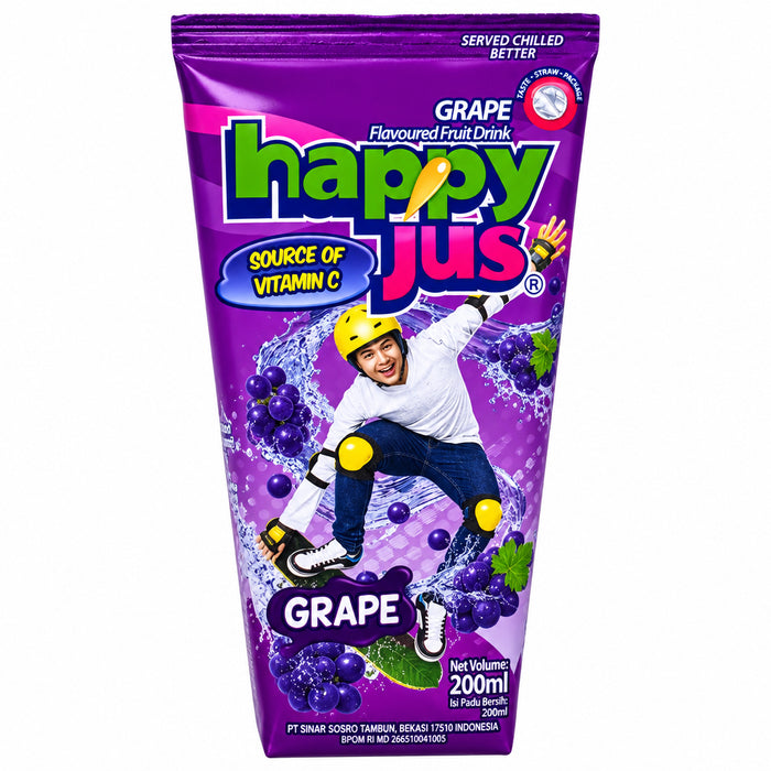 Happy Juice (Grape) 200ml