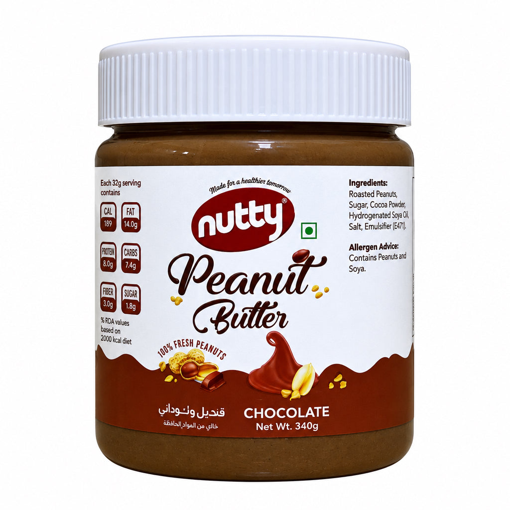 Nutty Peanut Butter Chocolate 340g