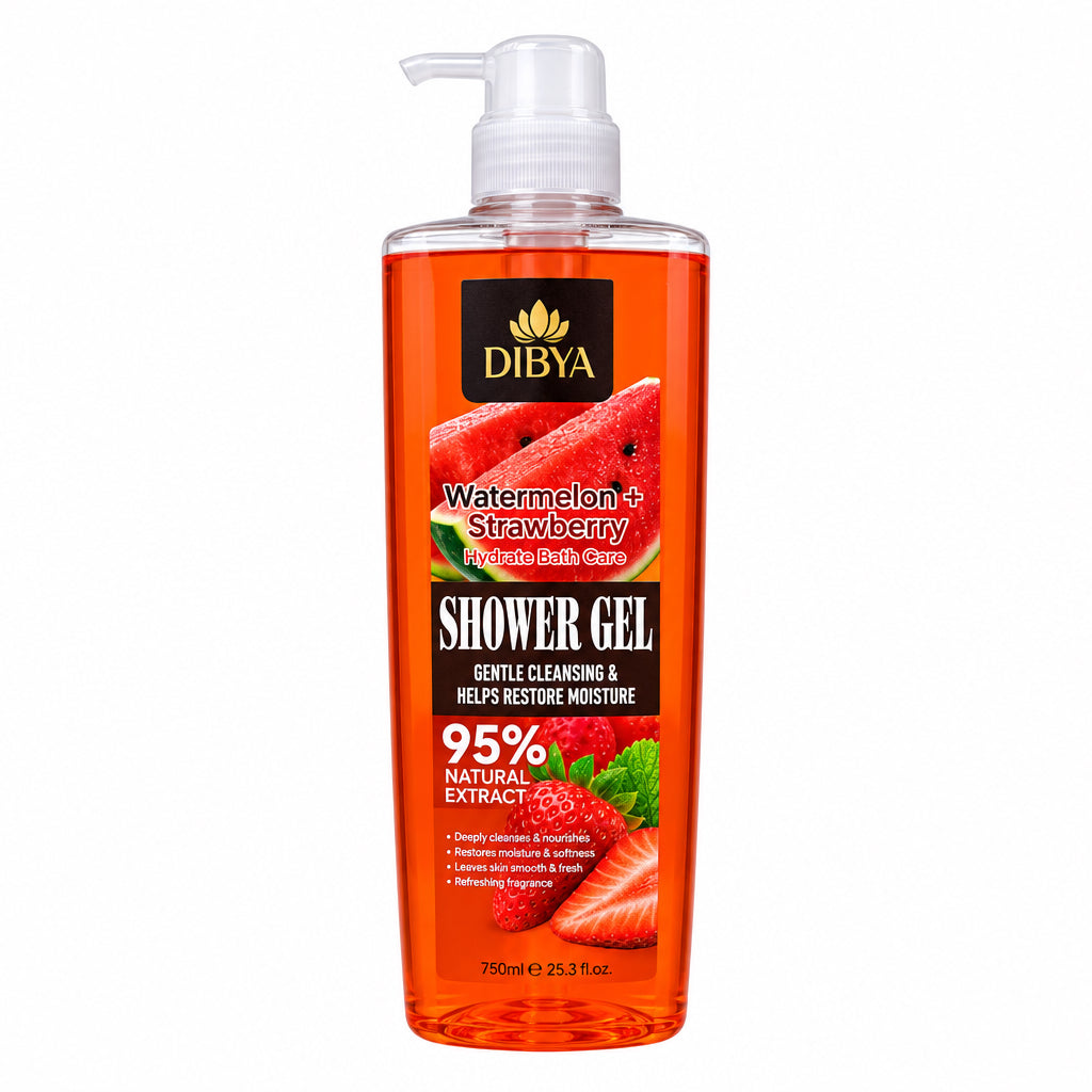 Dibya Shower Gel (Watermelon + Strawberry) 750ml