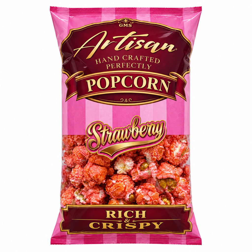 Artisan Popcorn Strawberry