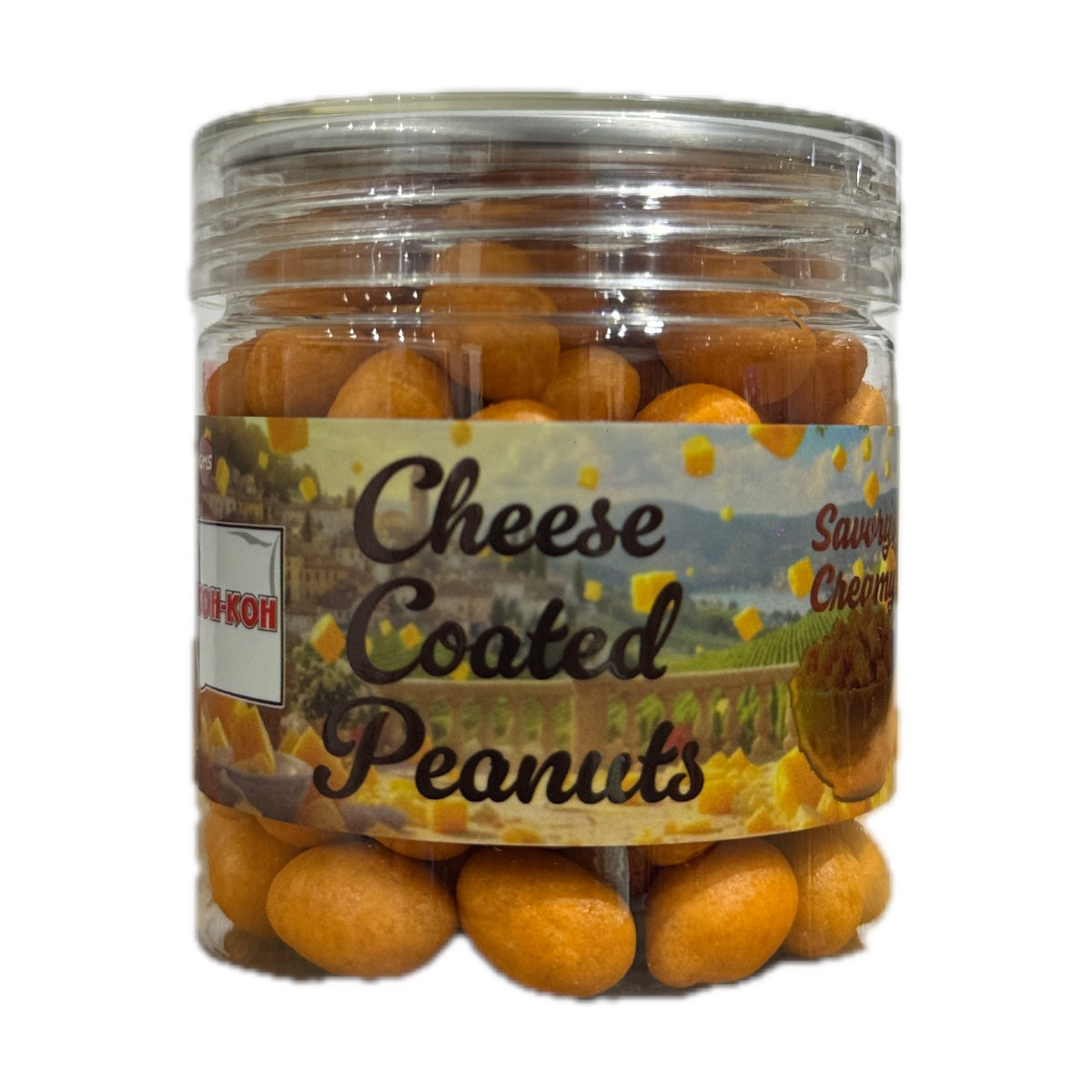 Cheese Coated Peanuts Can