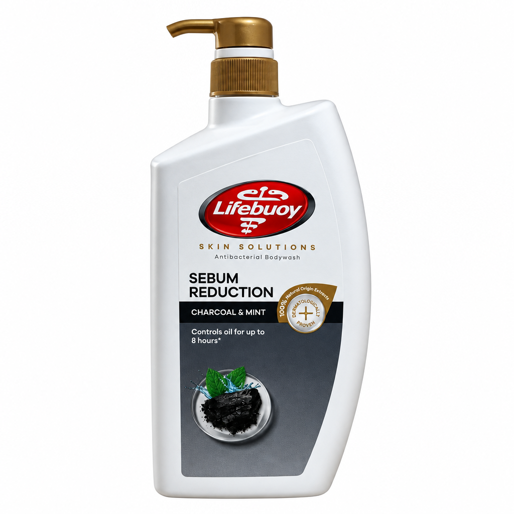 Lifebuoy body wash (charcoal & Mint) 900ML