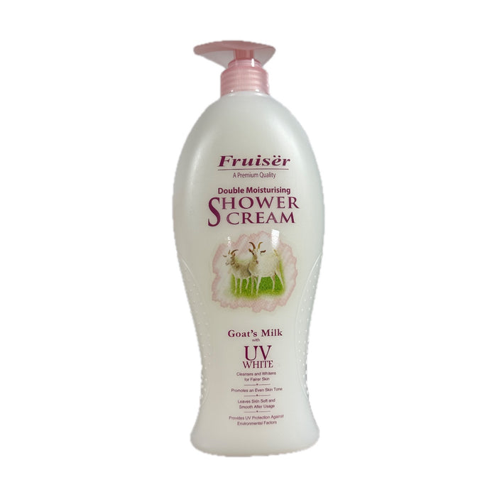 Fruiser shower cream ( goat’s milk with uv white )1000ML