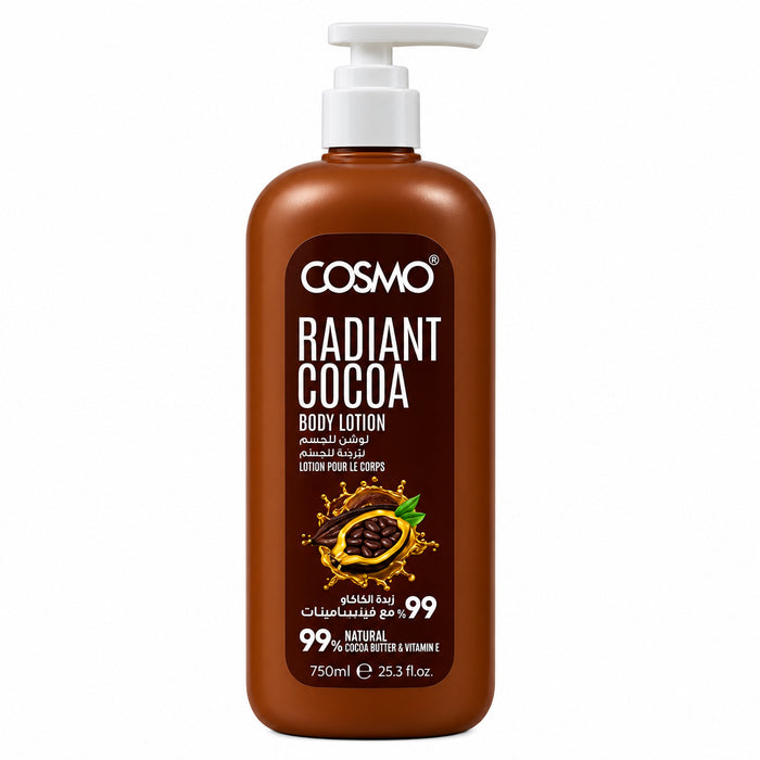 Cosmo body lotion (radiant Cocoa) 750ml