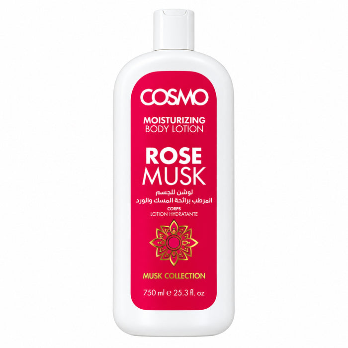 Cosmo body lotion (rose musk) 750ml