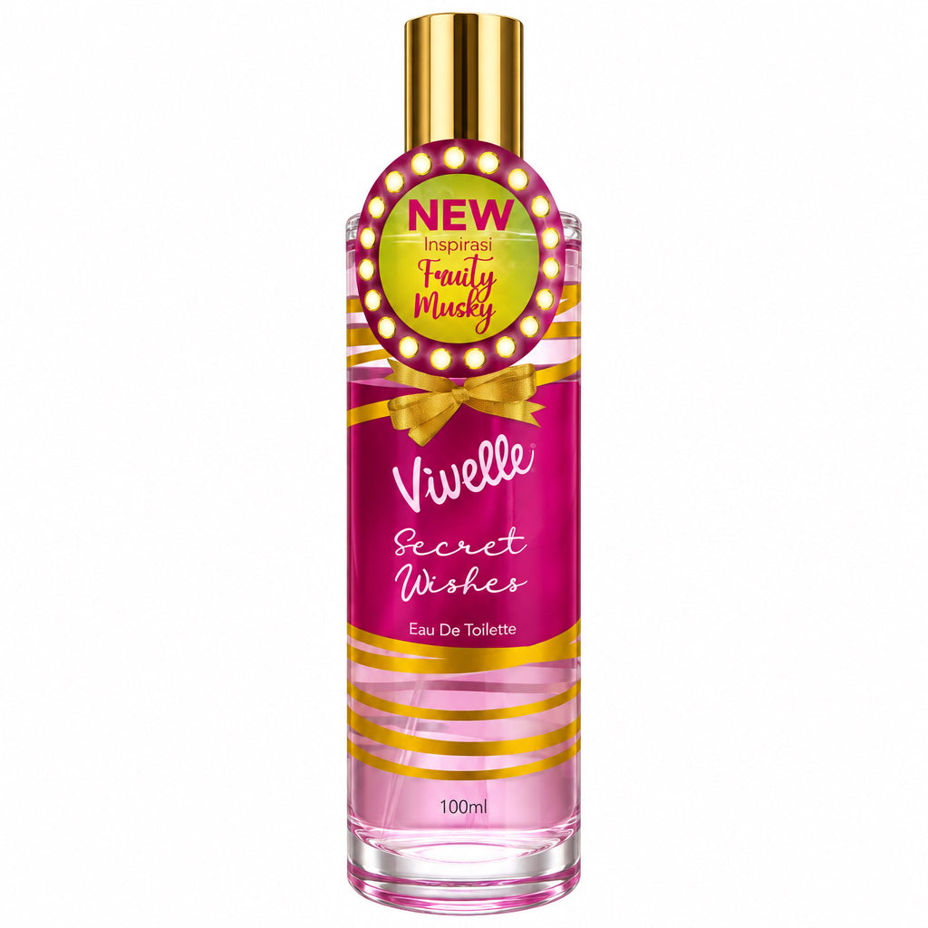 Vivelle body mist 'secret wishes' (Eau de Toilette) 100ml
