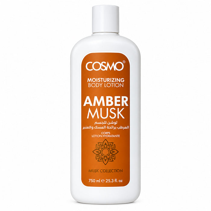 COSMO body lotion (amber musk) 750ml