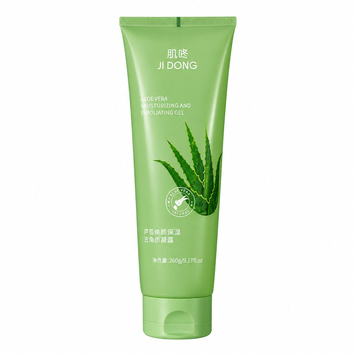 Ji Dong Aloe Vera Moisturizing And Exfoliating Gel 260g