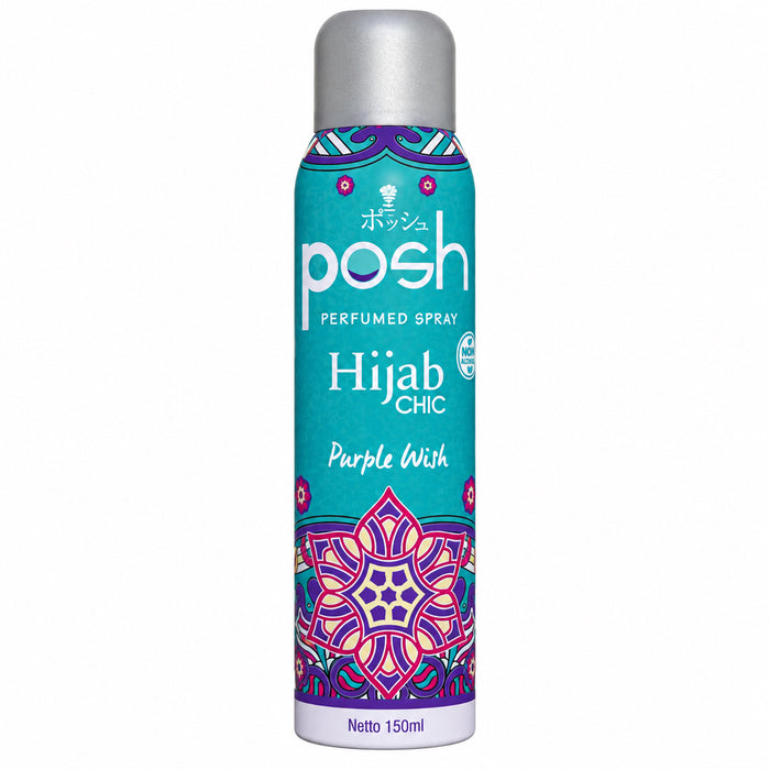 Posh Hijab Chic Perfumed Spray (Purple Wish) 150ml
