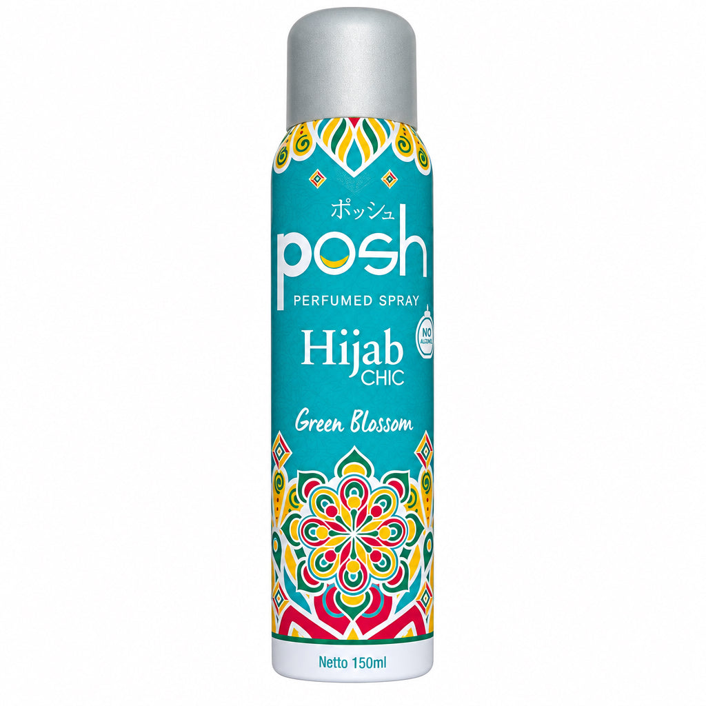 Posh Hijab Chic Perfumed Spray (Green Blossom) 150ml
