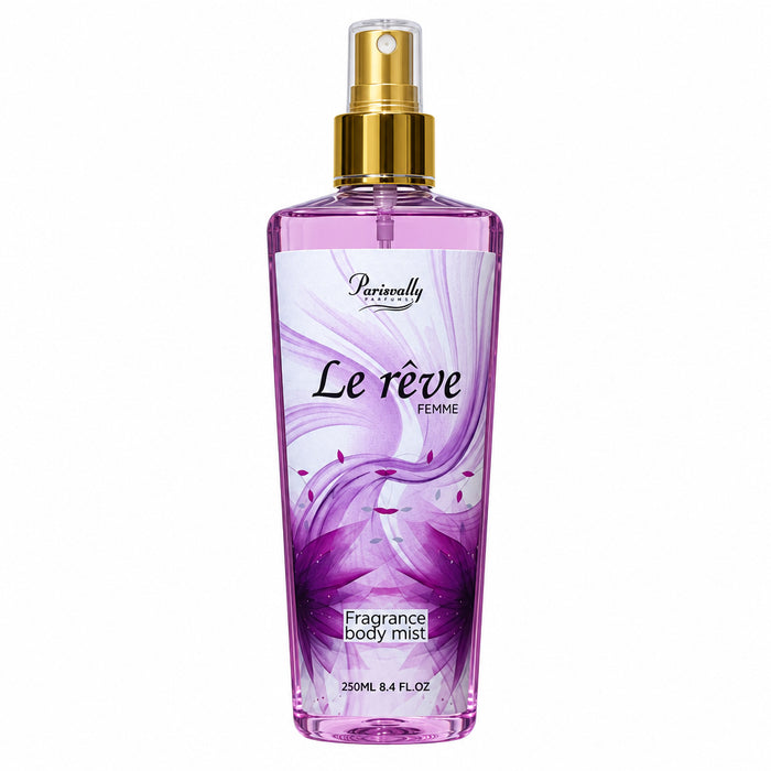 Parisvally Perfumes Le Rêve Femme Fragrance Body Mist 250ml