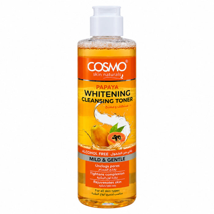 Cosmo Whitening Papaya Cleansing Toner 250ml
