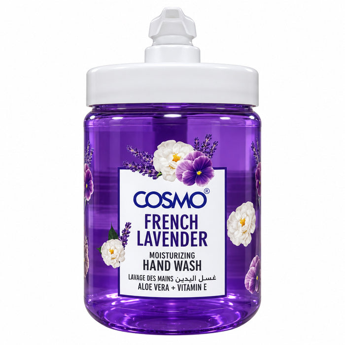 Cosmo French Lavender Moisturizing Hand Wash 1000ml