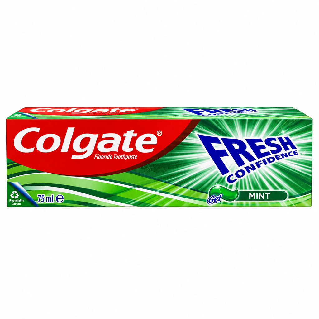 Colgate Fluoride Toothpaste Fresh Cofidence Mint Gel 75ml
