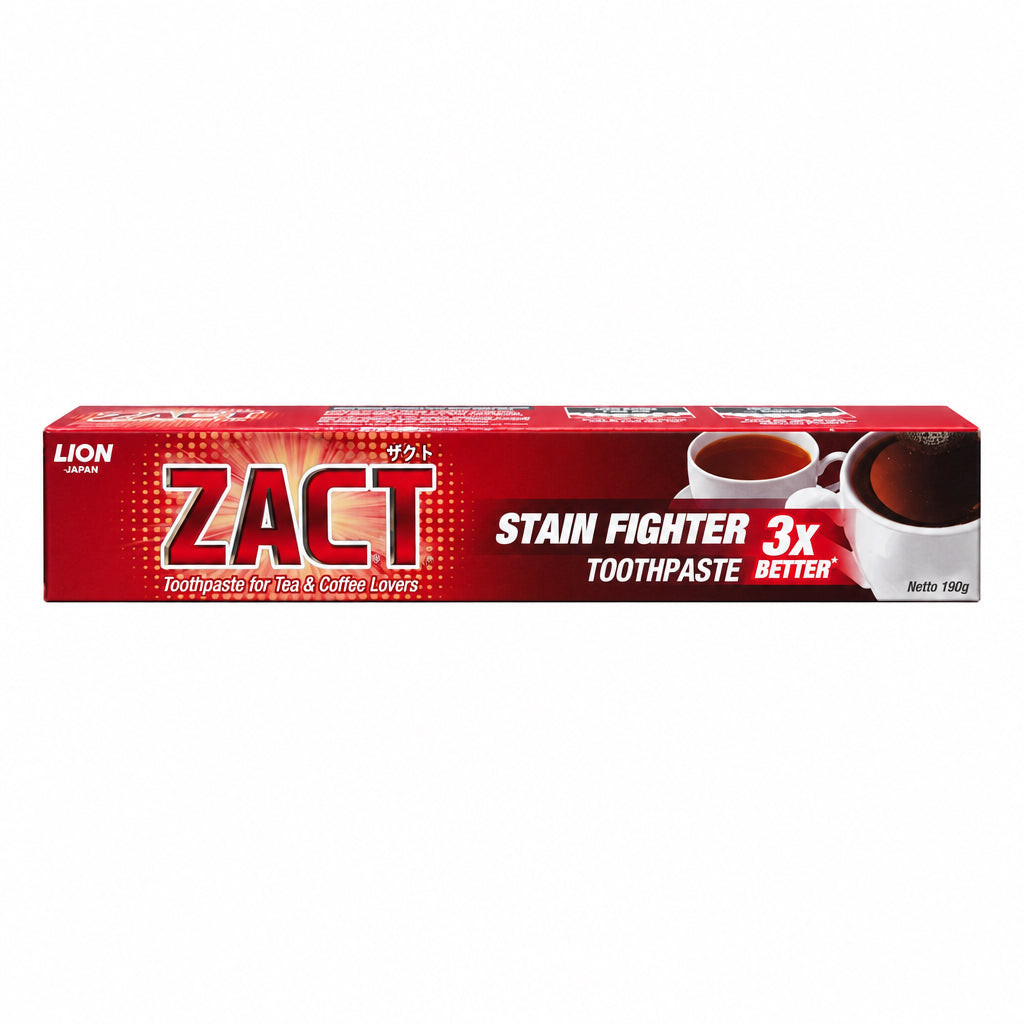 Zact Toothpaste For Tea & Coffee Lovers 190g