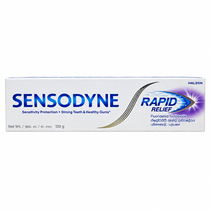 Sensodyne Sensitivity Protection +Strong Teeth & Healthy Gums* Rapid Relief 120g