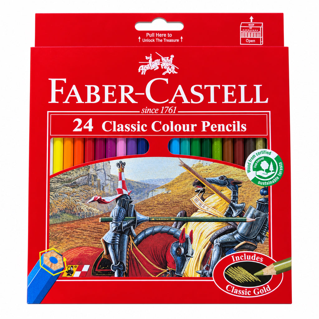 Classic Colour Pencils x24: Faber Castell, 115854