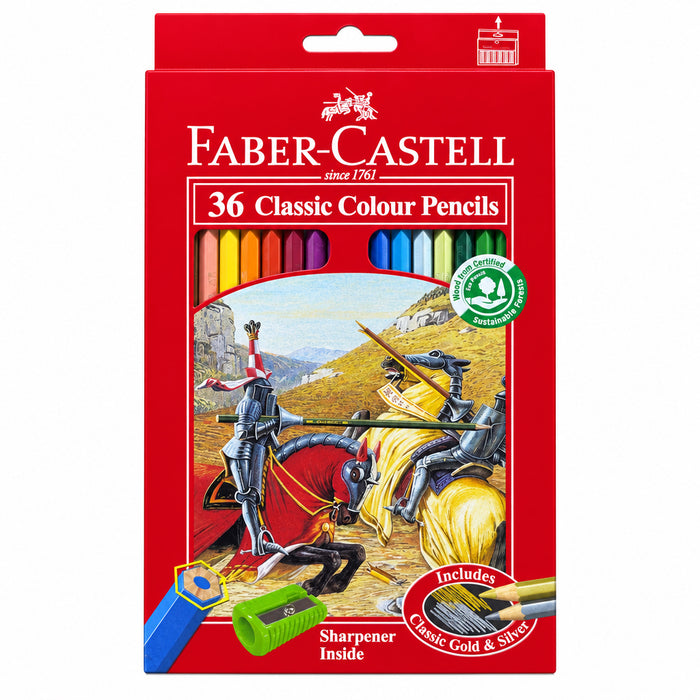 Classic Colour Pencils x36: Faber Castell, 115856