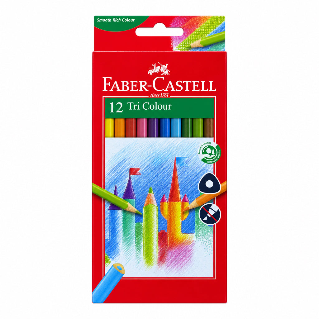 Faber Castell 12 Tri Colour 115853