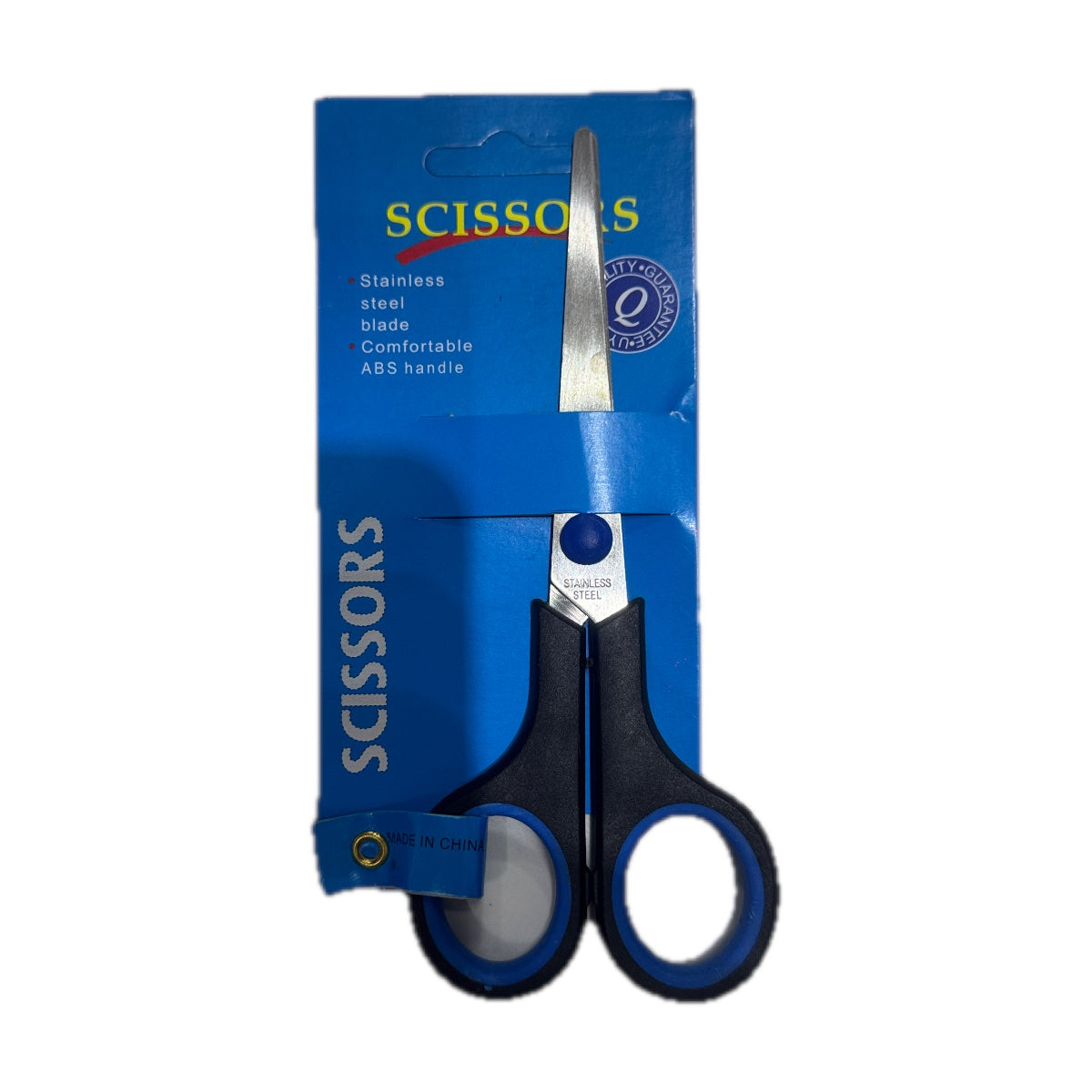 Scissors - 15cm: Stainless Steel Blade, ABS Handle