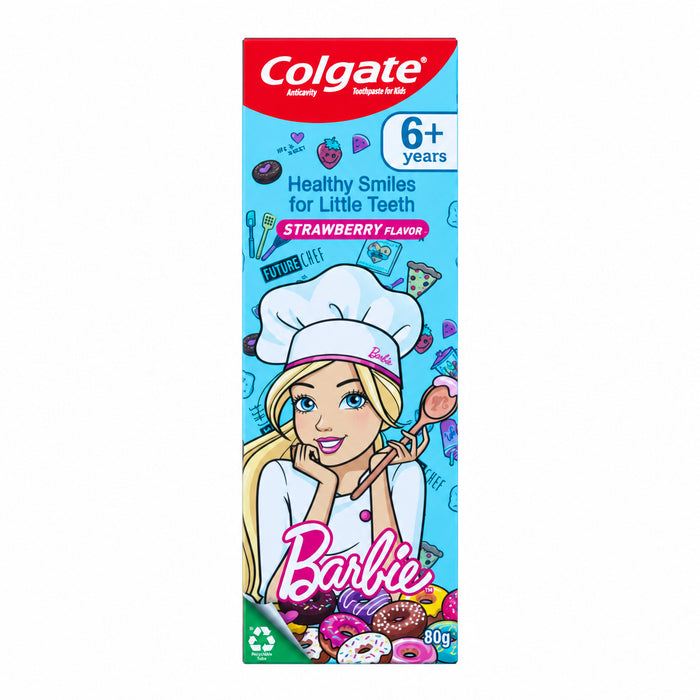 Colgate Barbie (Strawberry Flavor) 80g
