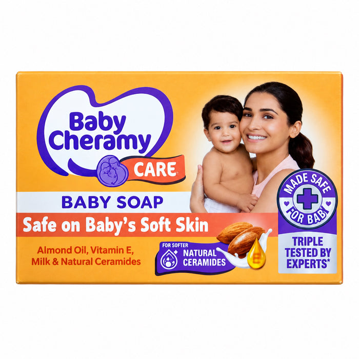 Baby Cheramy Baby Soap (Safe On Baby’s Soft Skin) 90g