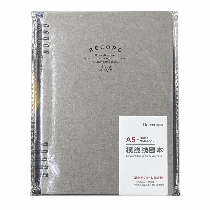 Heeton A5 Ruled Note Book, No. D25-452