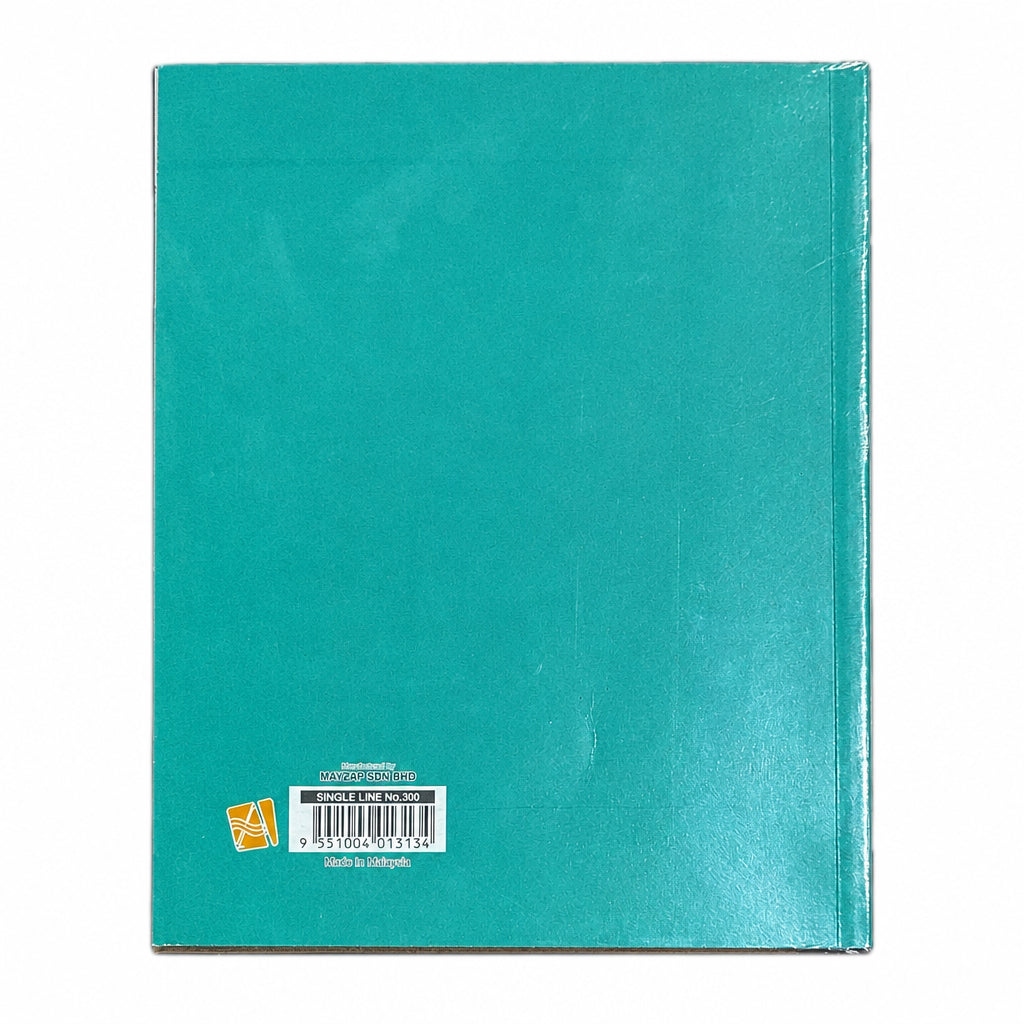 Soft Cover Exercise Book No. 300 (Single Line) - A03SC - with PVC jacket