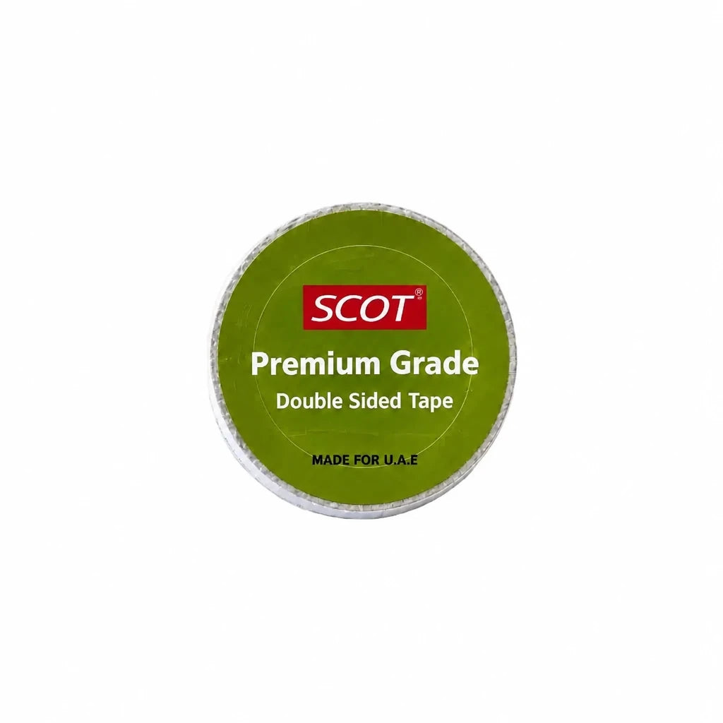 Double Sided Tape 18mm : Scot, Premium Grade