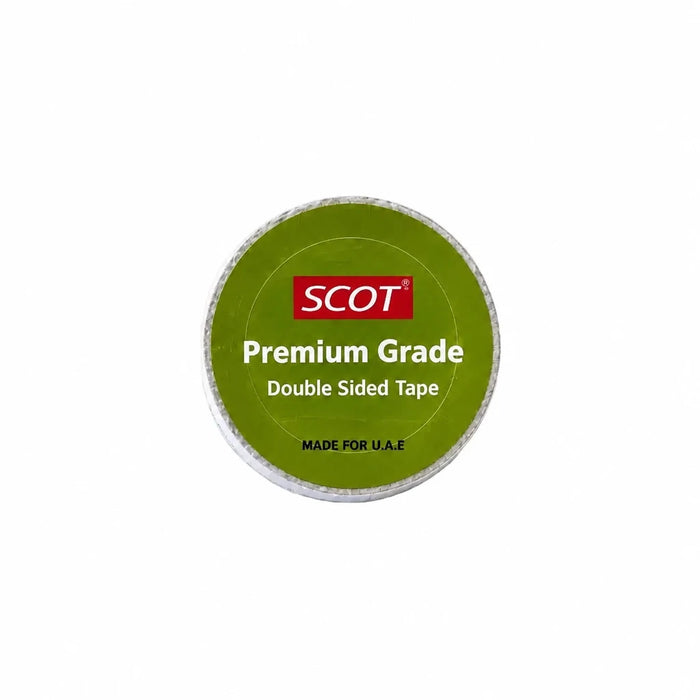 Double Sided Tape 18mm : Scot, Premium Grade